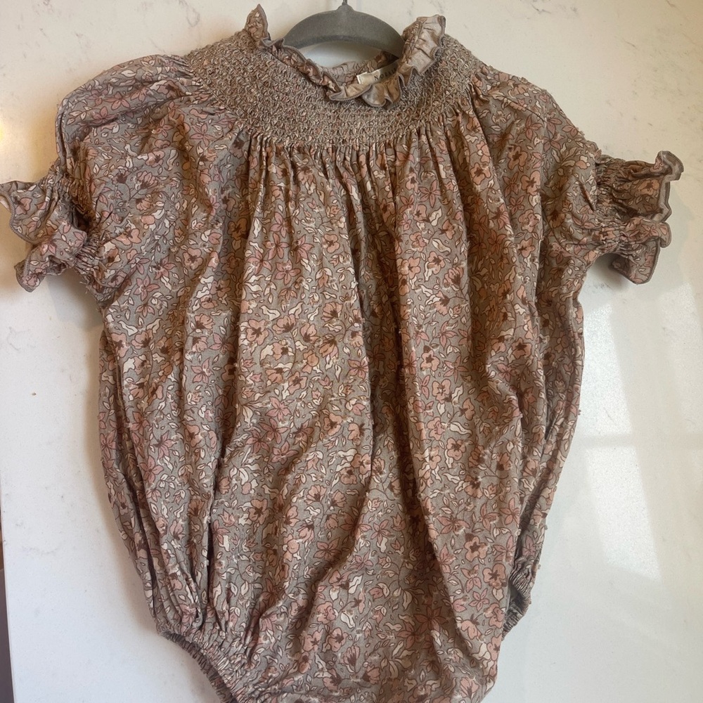 Noralee Smocked Bube Romper